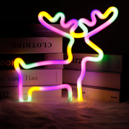 128 Styles LED Neon Sign USB Decorative Marquee Light
